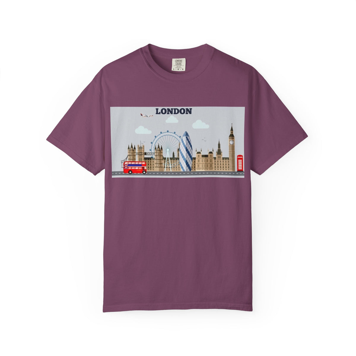 London Skyline Travel T-Shirt