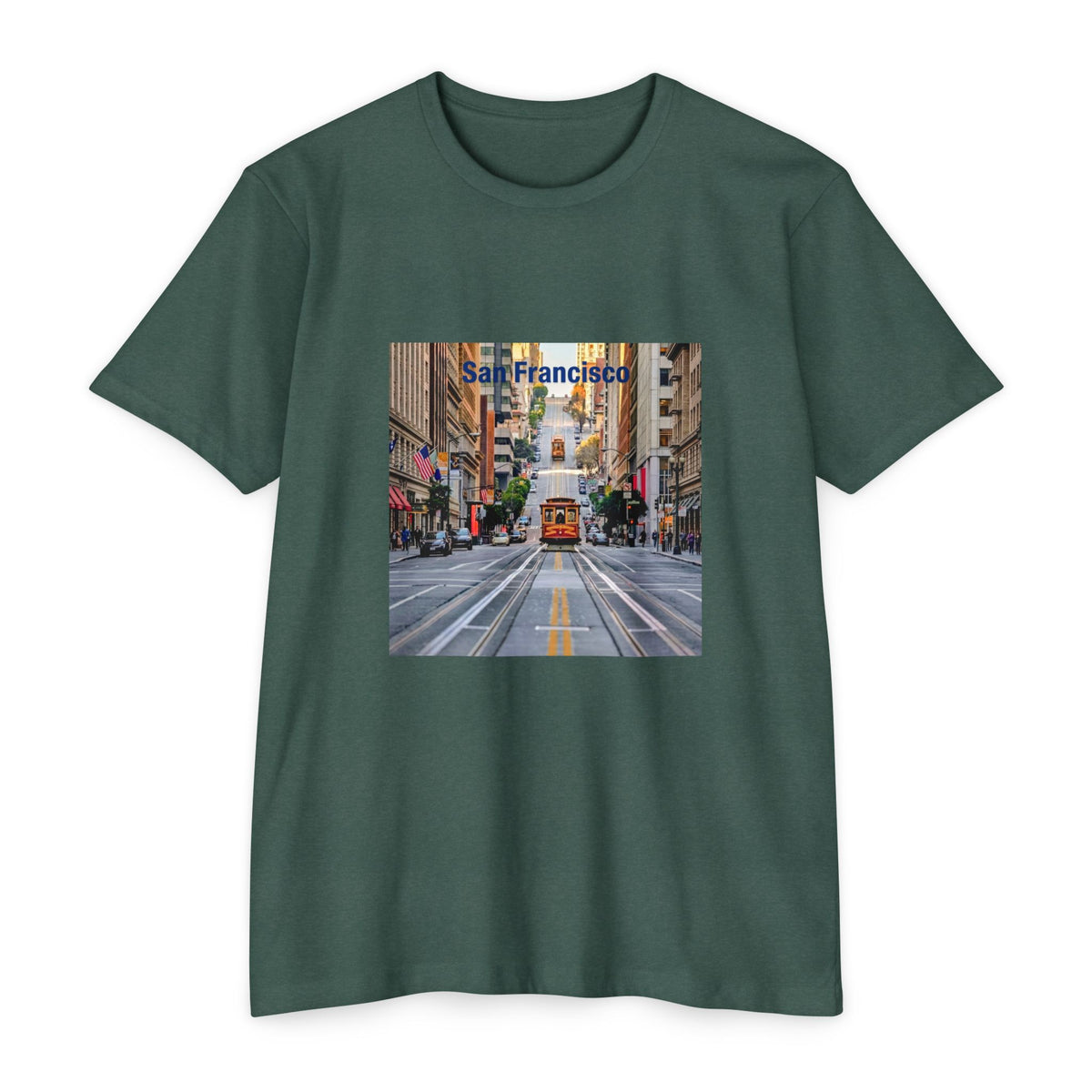 San Francisco Streetcar Cityscape T-Shirt