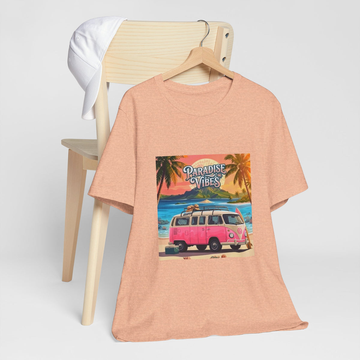 Paradise Vibes Beach Van T-Shirt