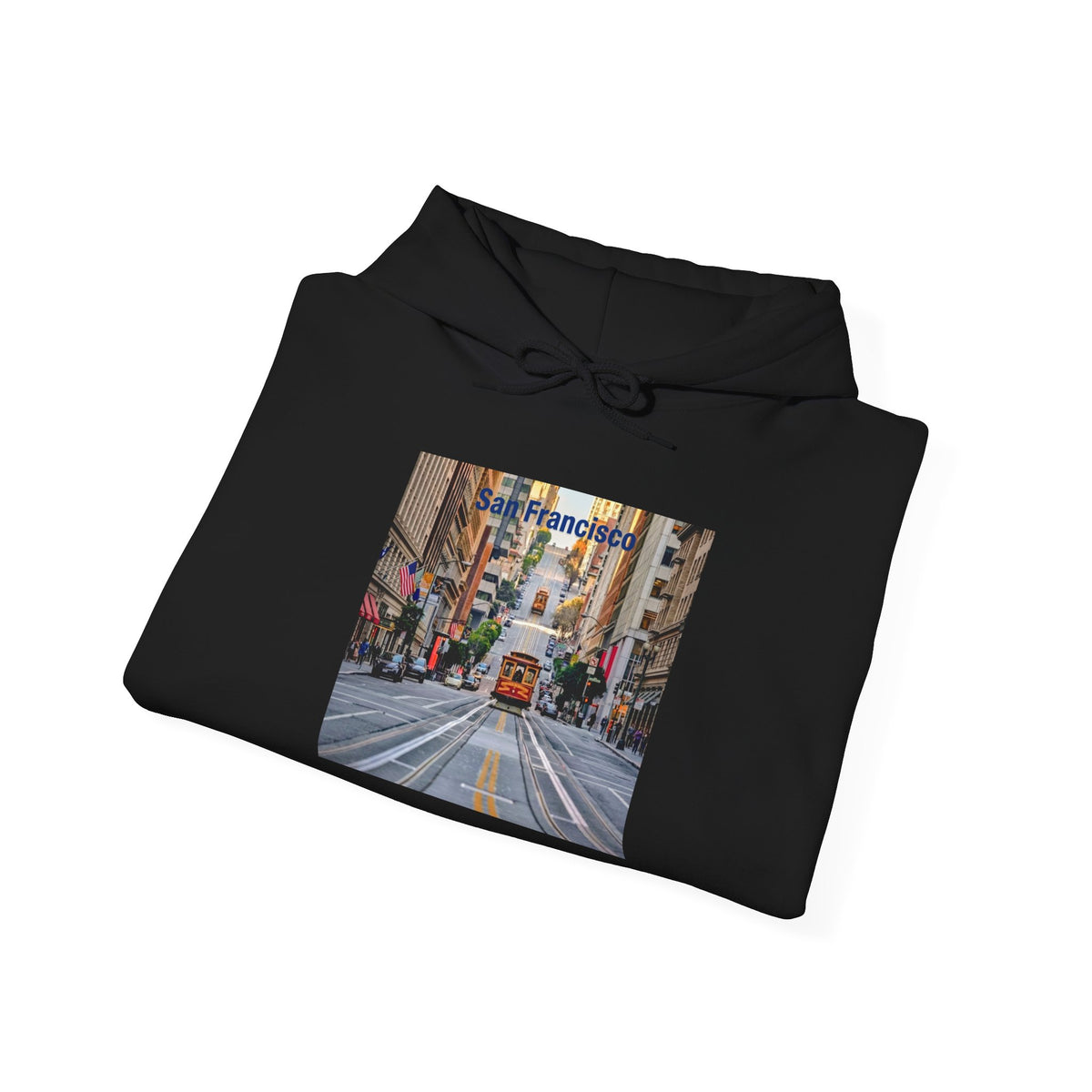 Urban City Street Scene Hoodie