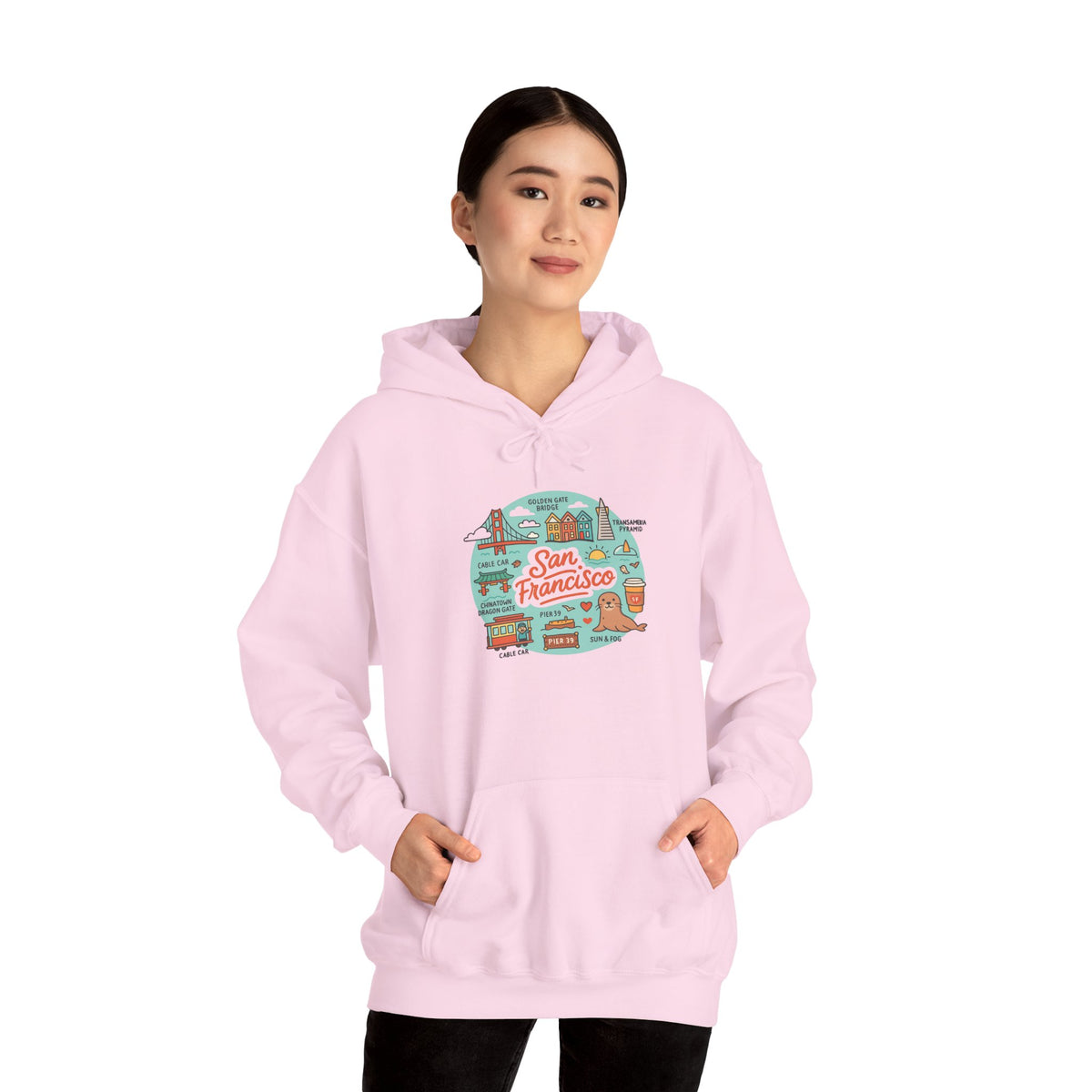 San Francisco Travel Graphic Hoodie