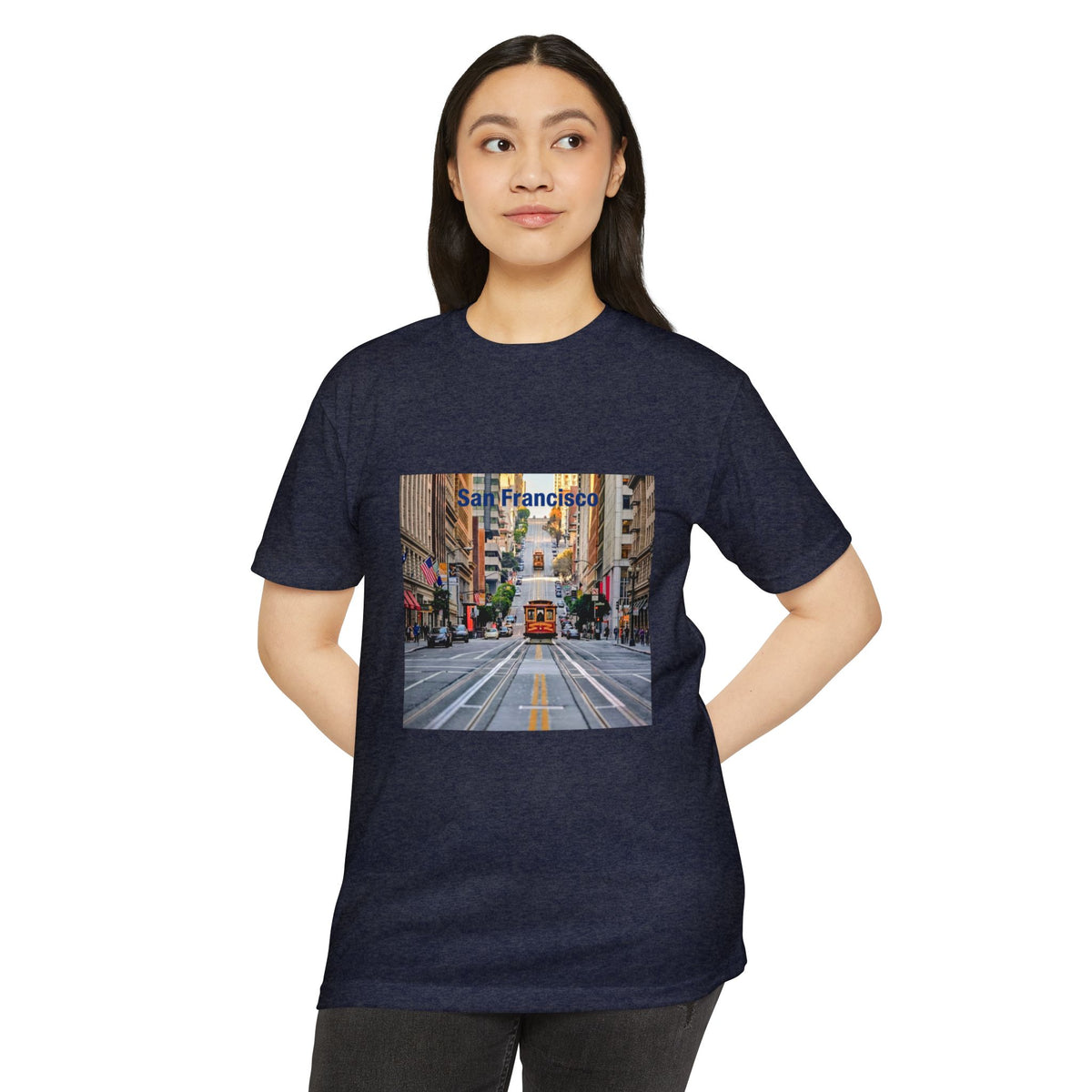 San Francisco Streetcar Cityscape T-Shirt