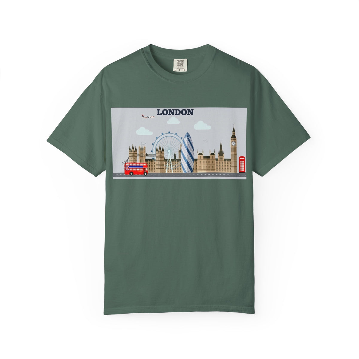 London Skyline Travel T-Shirt