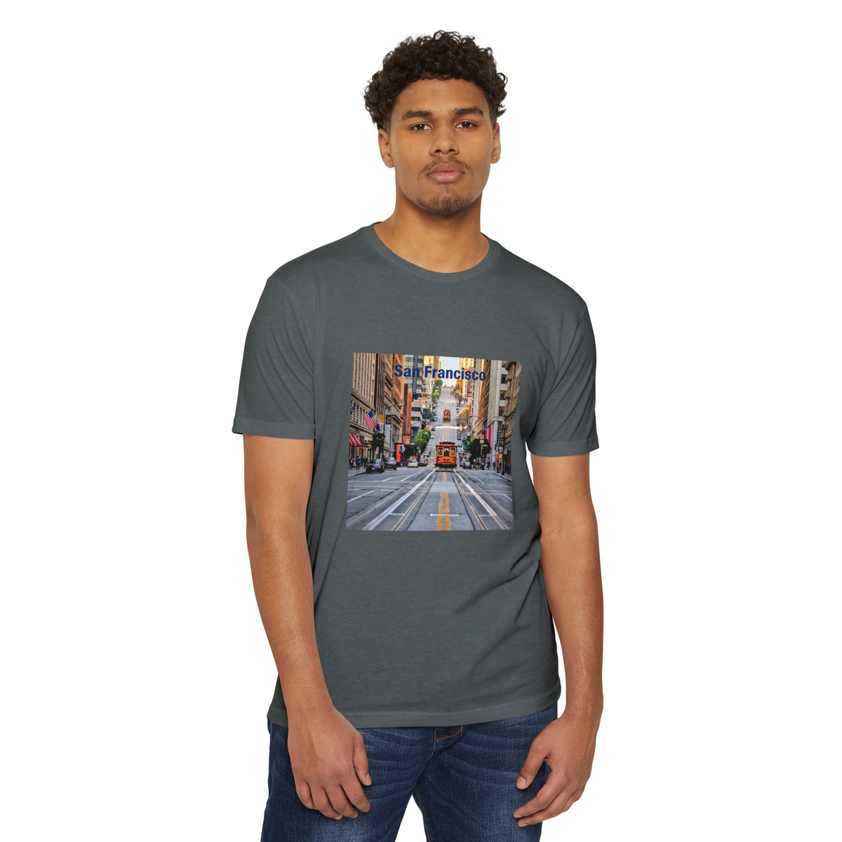 San Francisco Streetcar Cityscape T-Shirt