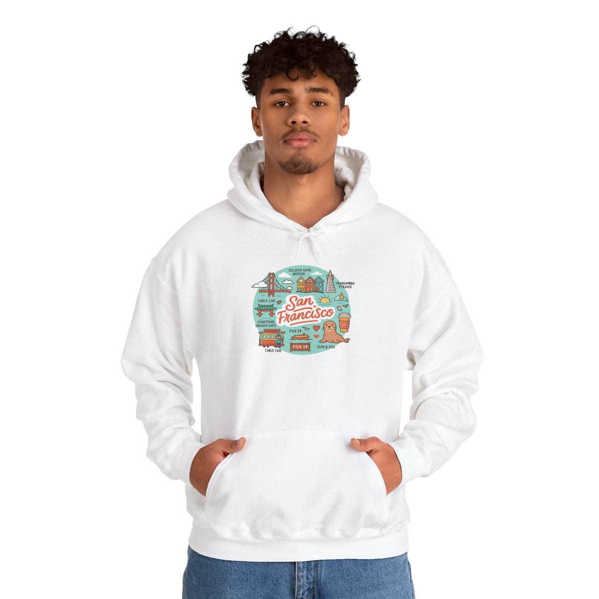 San Francisco Travel Graphic Hoodie