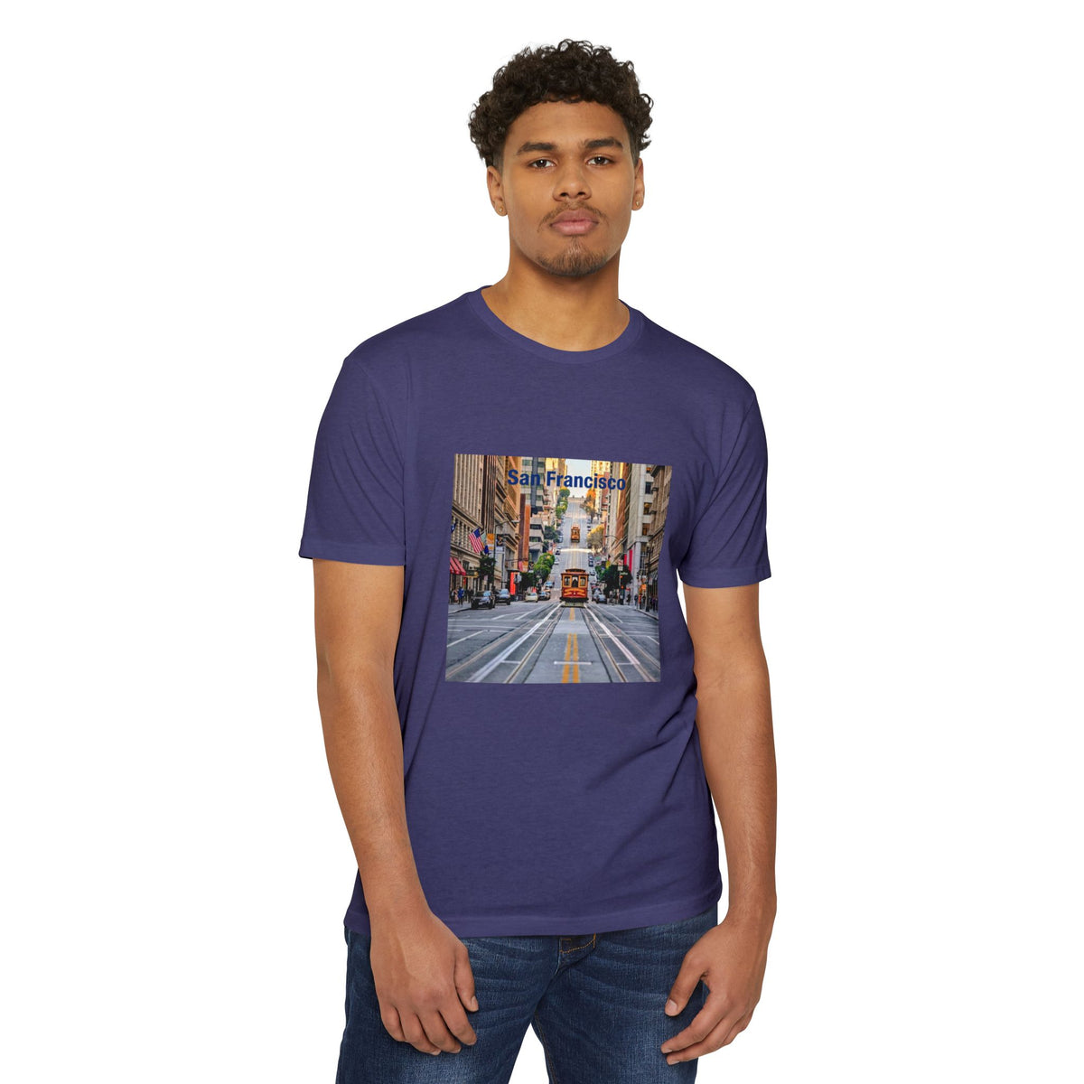 San Francisco Streetcar Cityscape T-Shirt