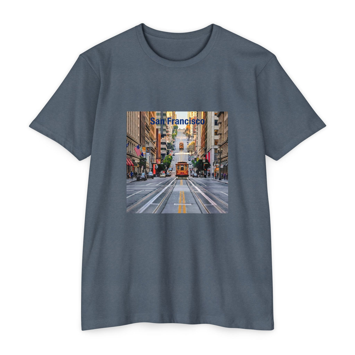 San Francisco Streetcar Cityscape T-Shirt