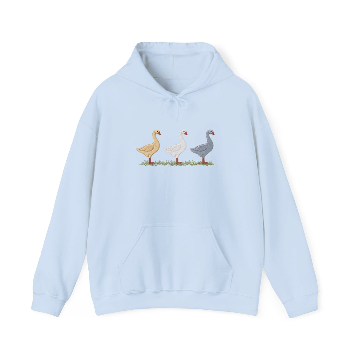 Unisex Duck Graphic Hoodie – Cozy Bird Lover Sweatshirt, Casual Pullover Hoodie