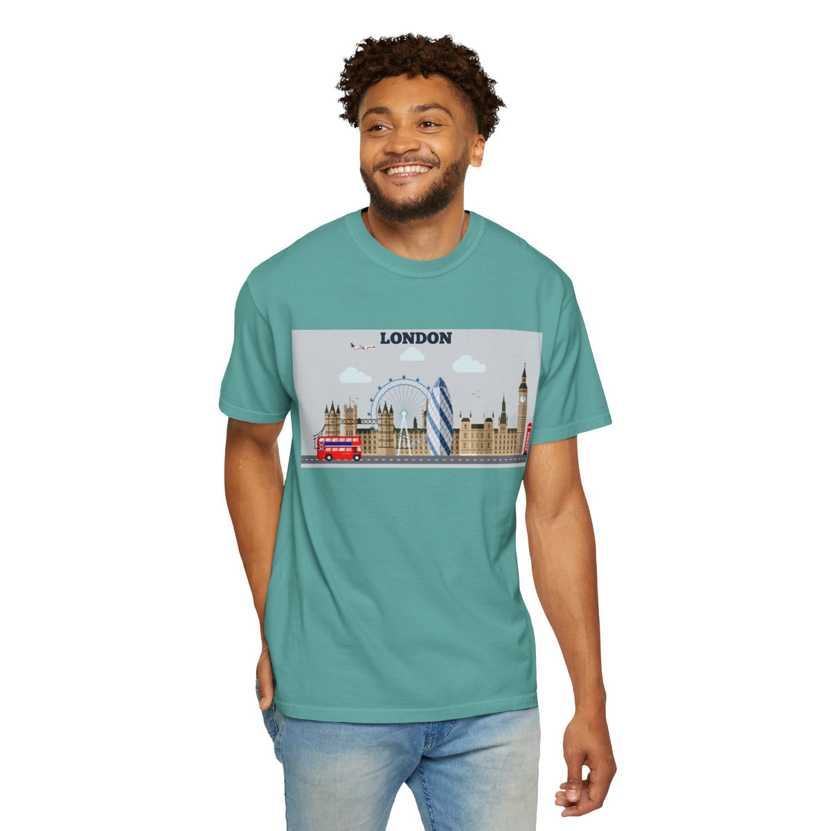London Skyline Travel T-Shirt