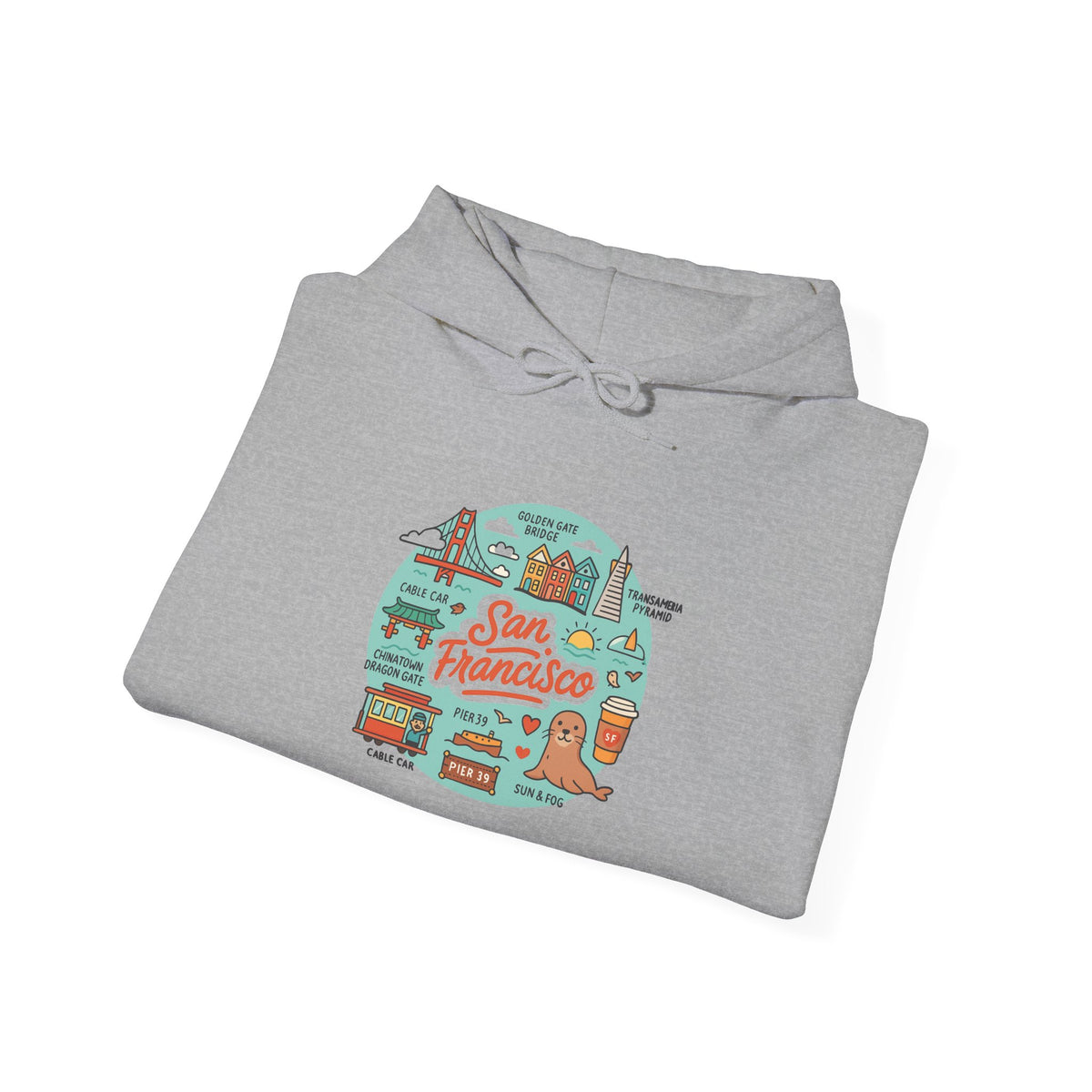 San Francisco Travel Graphic Hoodie