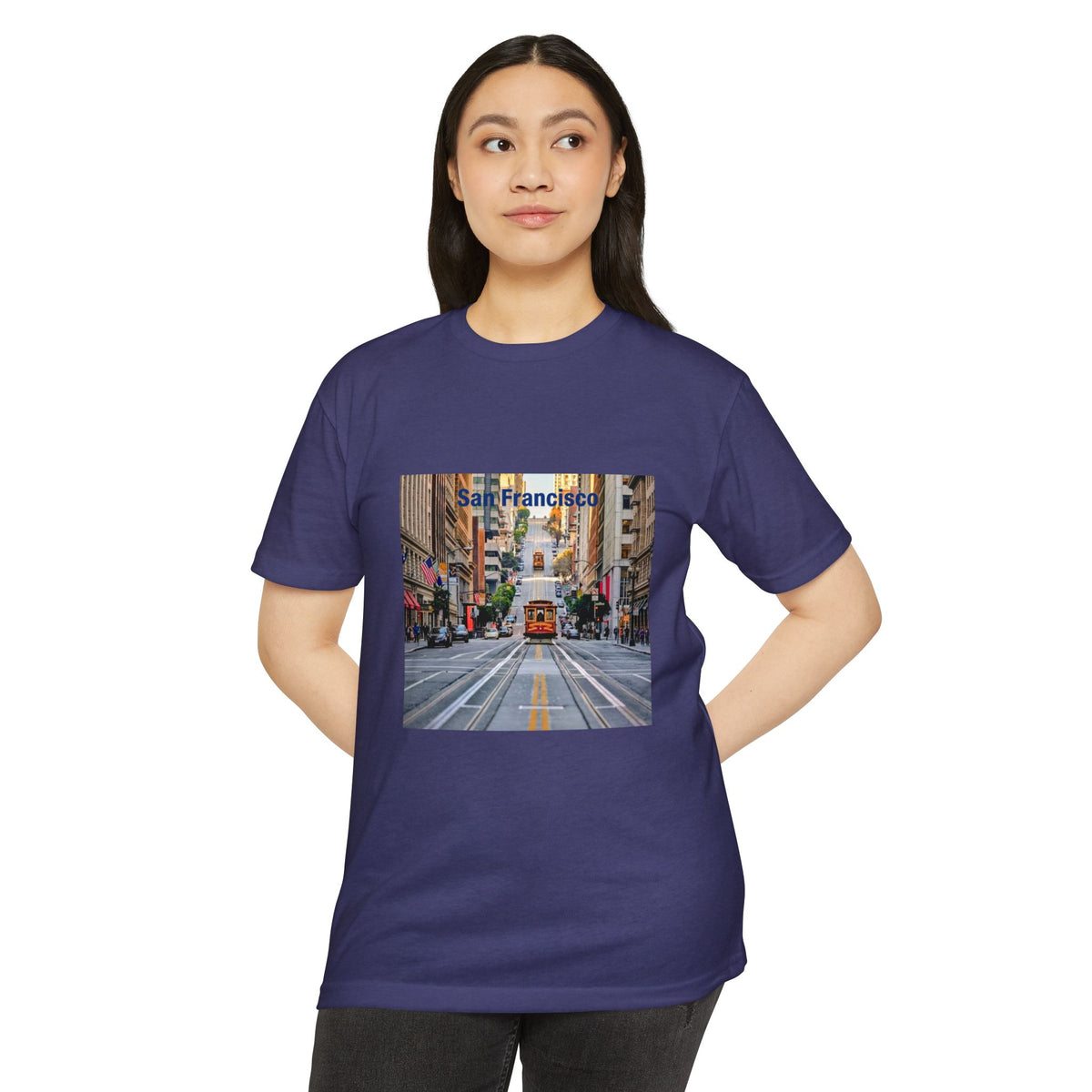 San Francisco Streetcar Cityscape T-Shirt