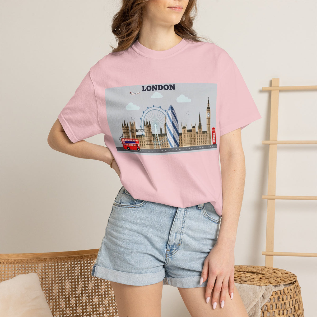 London Skyline Travel T-Shirt