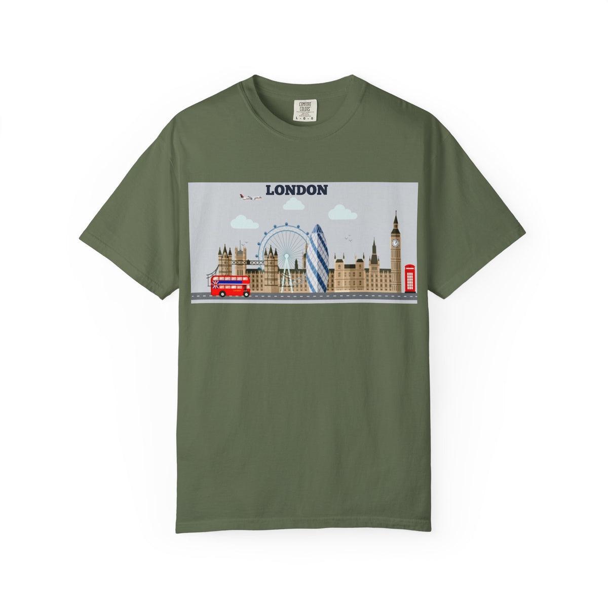 London Skyline Travel T-Shirt