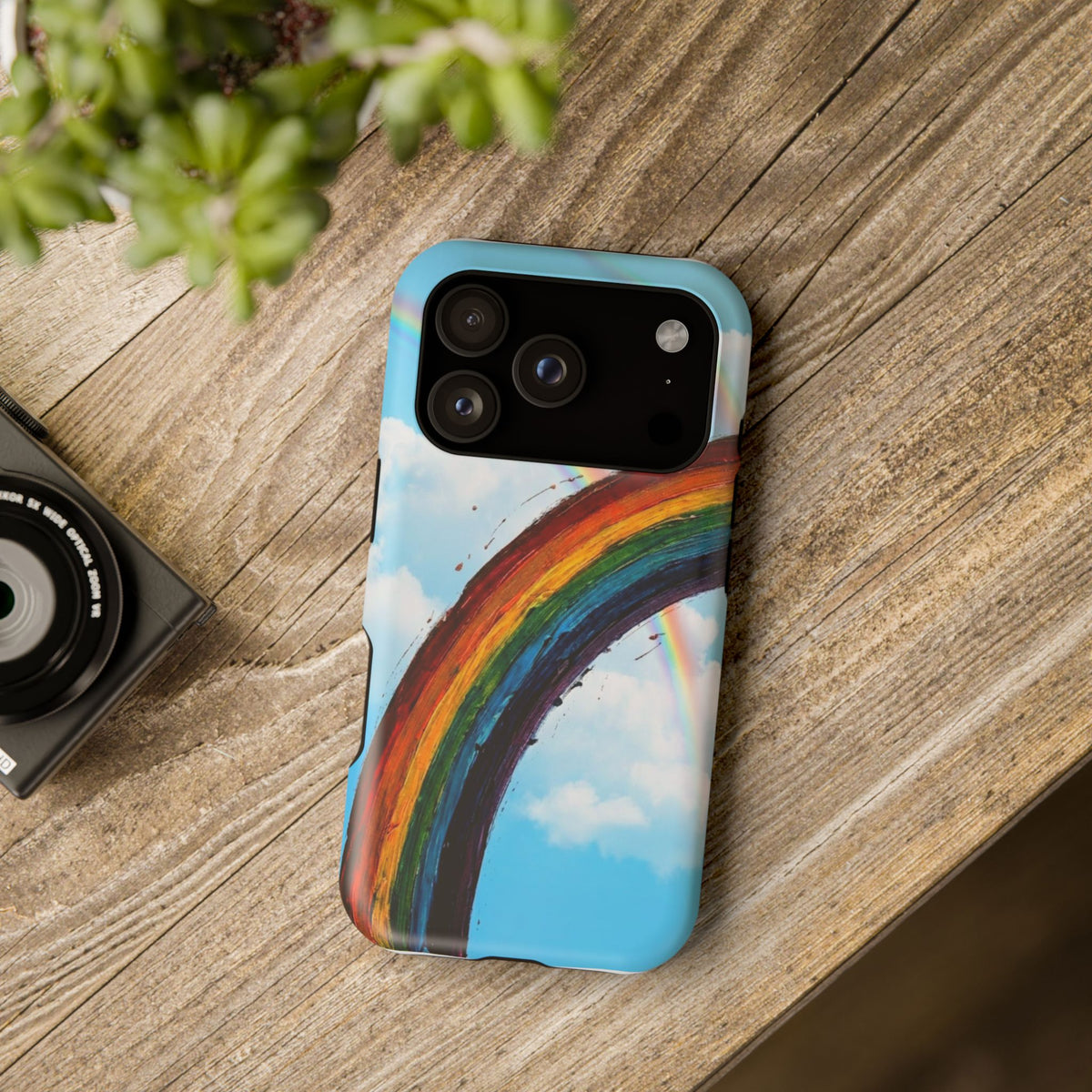 Rainbow Sky Magnetic Phone Case
