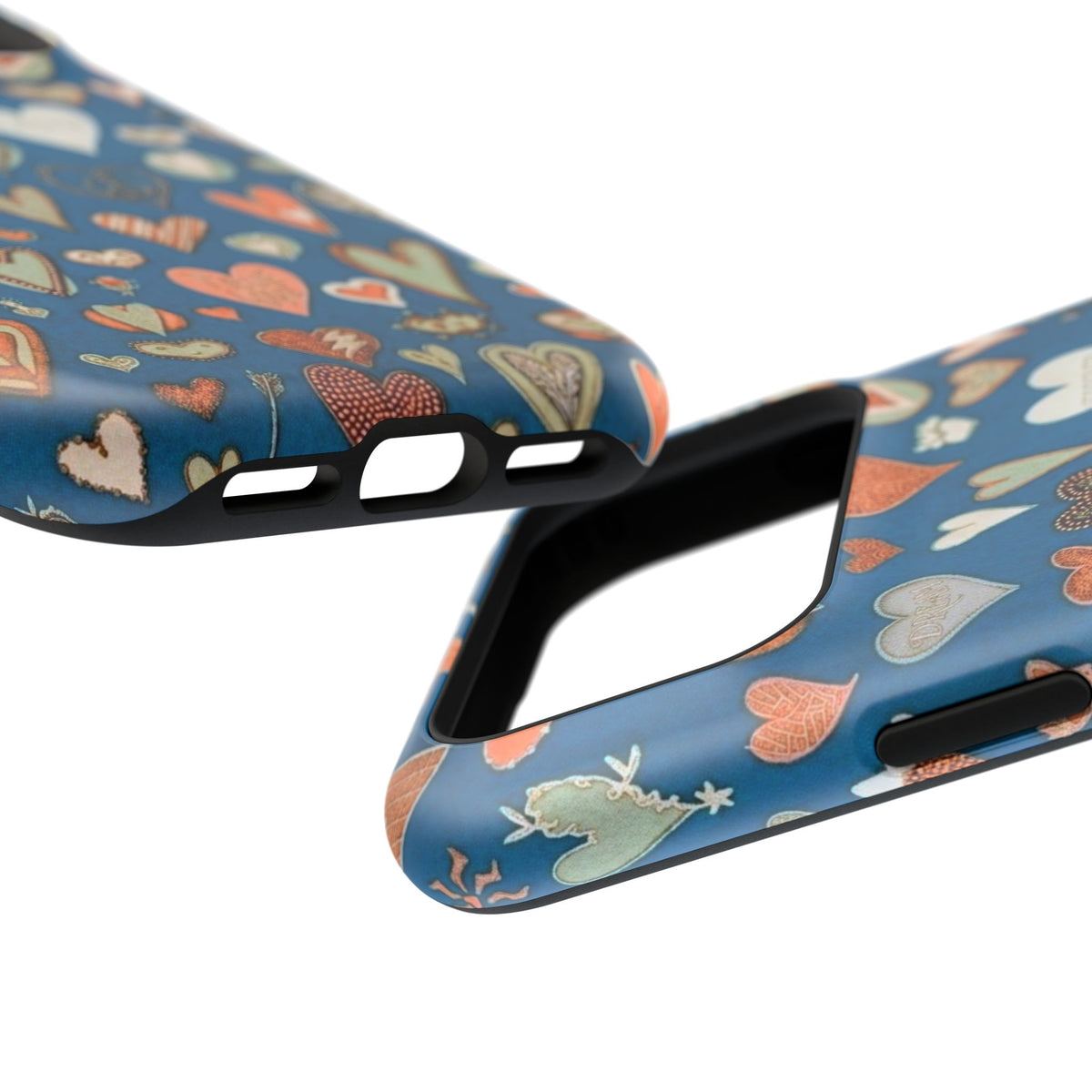 Heart Pattern Magnetic Phone Case