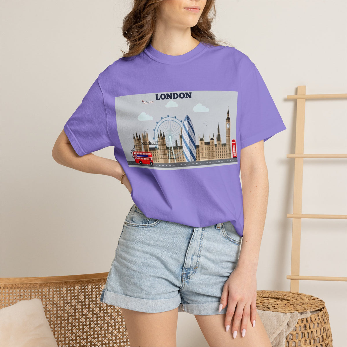 London Skyline Travel T-Shirt
