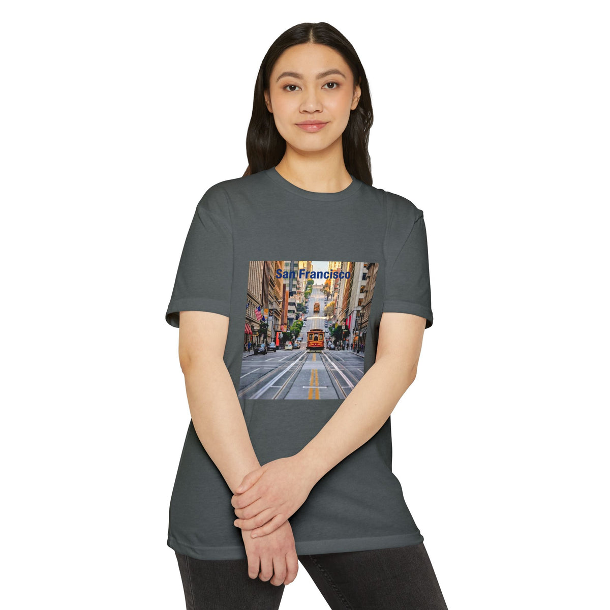 San Francisco Streetcar Cityscape T-Shirt