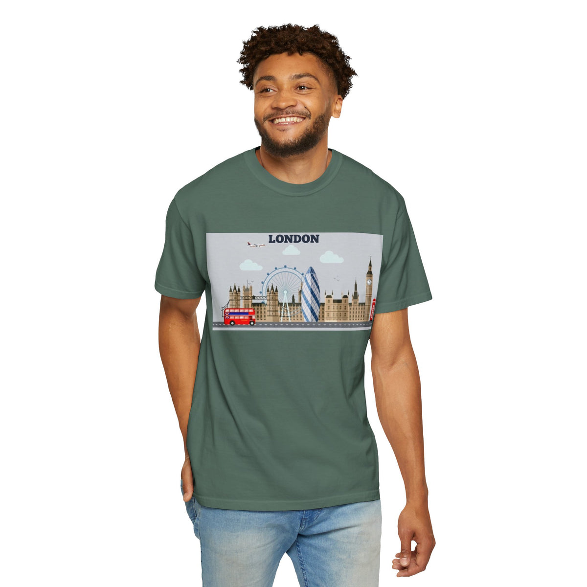 London Skyline Travel T-Shirt