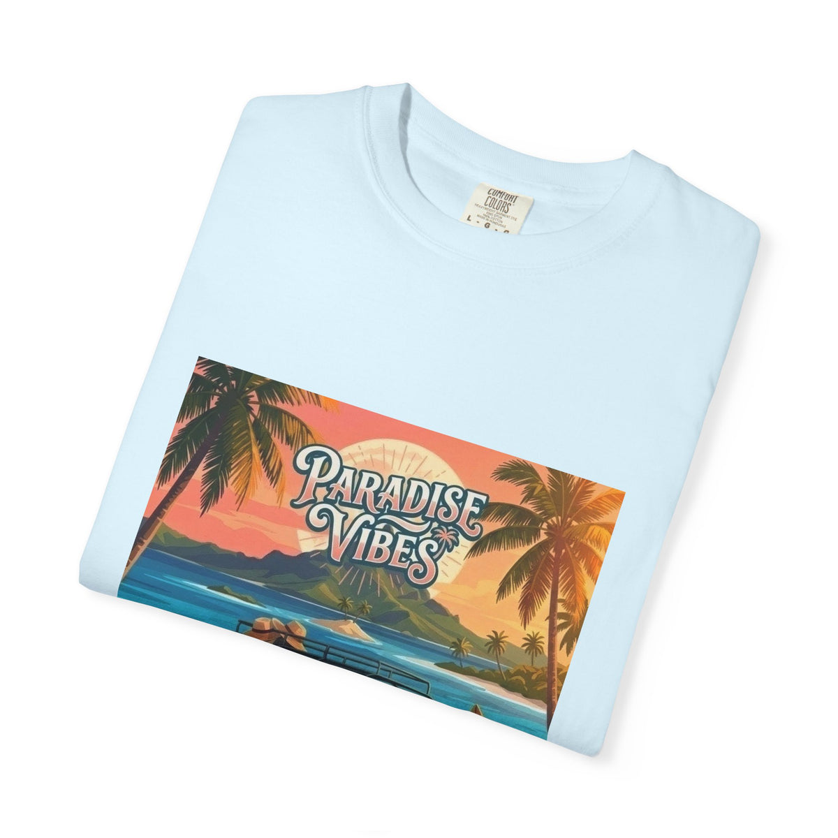 Paradise Vibes Surf Van Men T-Shirt