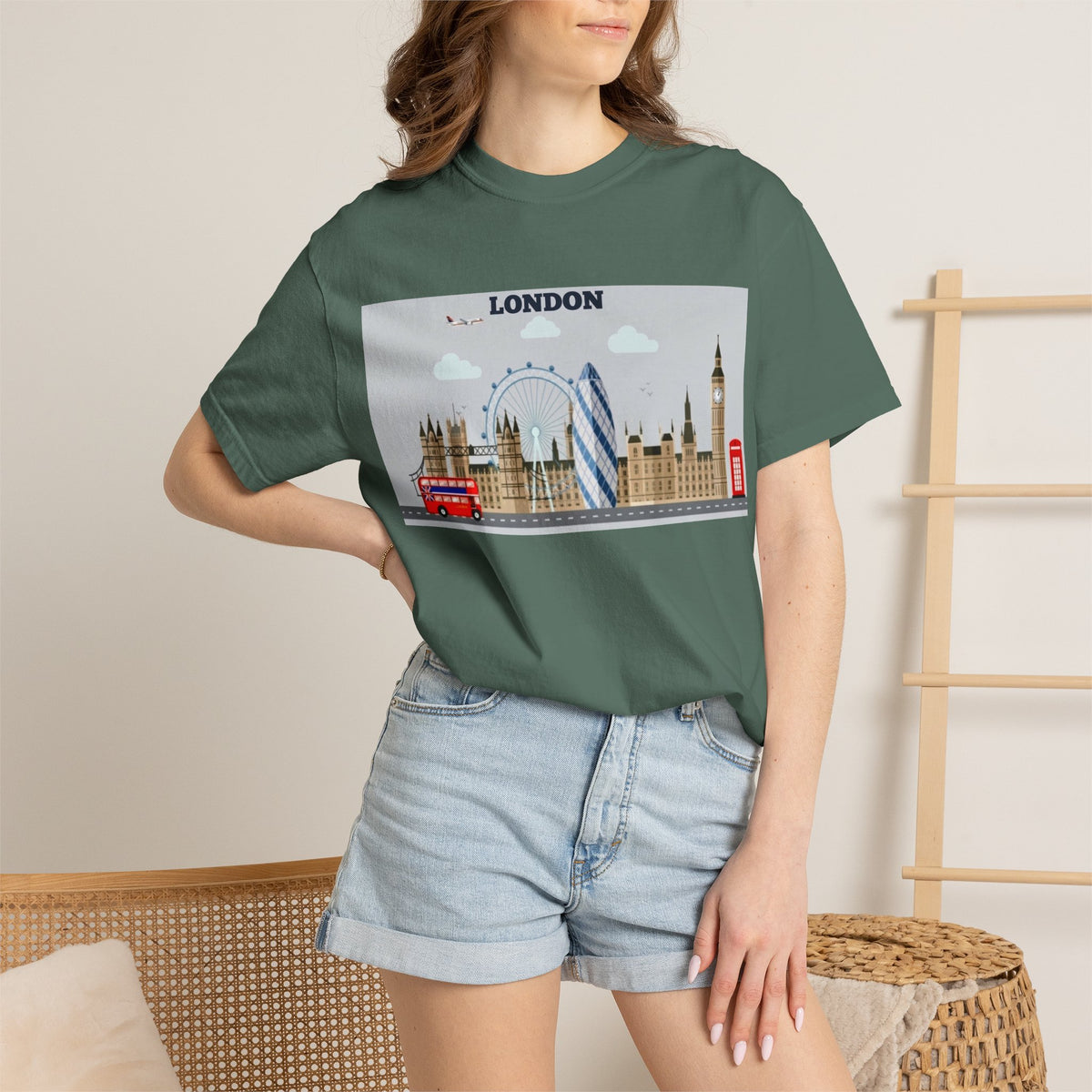 London Skyline Travel T-Shirt