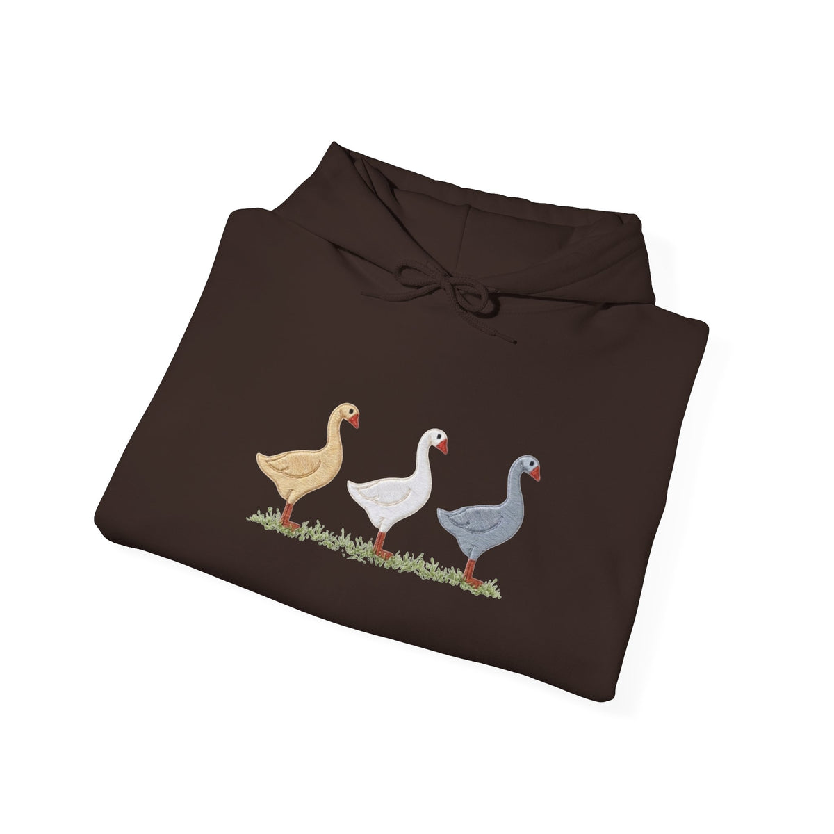 Unisex Duck Graphic Hoodie – Cozy Bird Lover Sweatshirt, Casual Pullover Hoodie