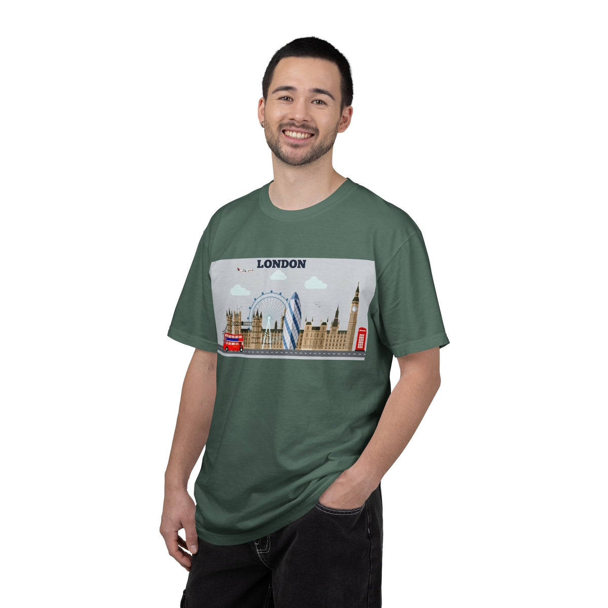 London Skyline Travel T-Shirt